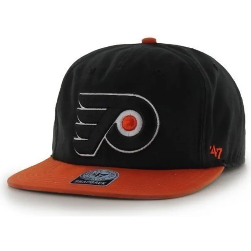 cepur-plakana-melns-snapback-no-philadelphia-flyers-nhl-no-47-brand cepur-plakana-melns-snapback-no-philadelphia-flyers-nhl-no-47-brand