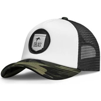 Cepur izliekta truckeris maskēšanas snapback no Oblack