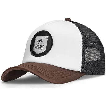 Cap izliekta brown snapback no Oblack