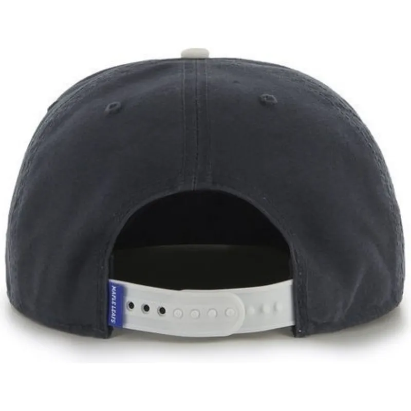cepur-plakana-tumsi-zils-snapback-no-toronto-maple-leafs-nhl-no-47-brand