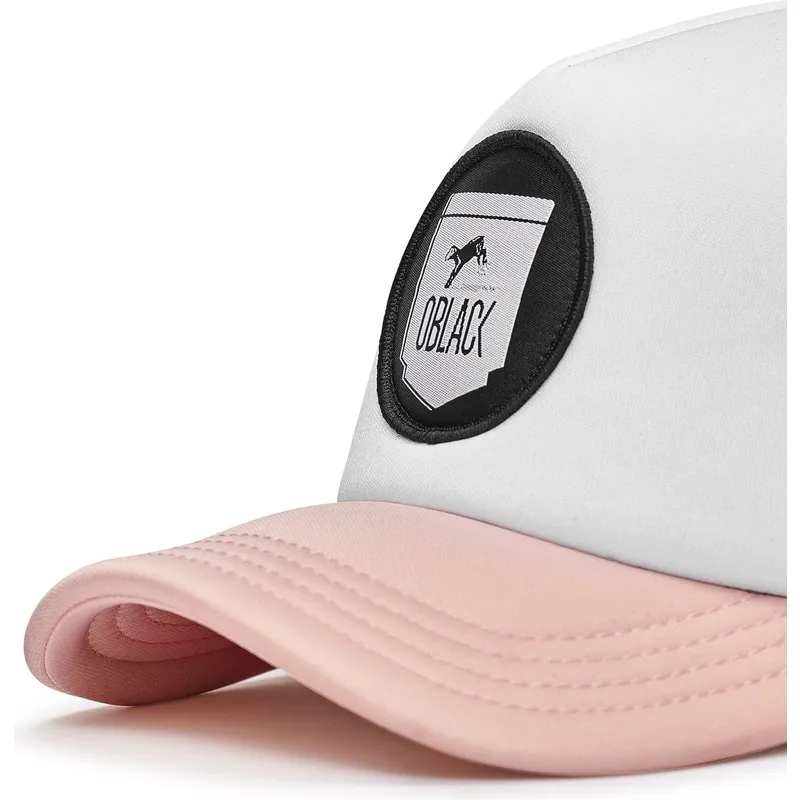 vit-svart-och-rosa-classic-trucker-keps-fran-oblack