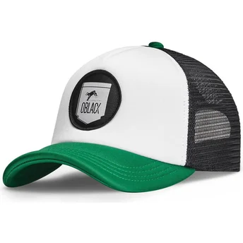Cap izliekta green snapback no Oblack