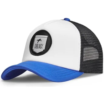Cepur izliekta truckeris zils snapback no Oblack