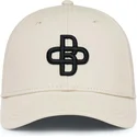 verstellbare-beige-baseballkappe-mit-gebogenem-schirm-peach-von-oblack
