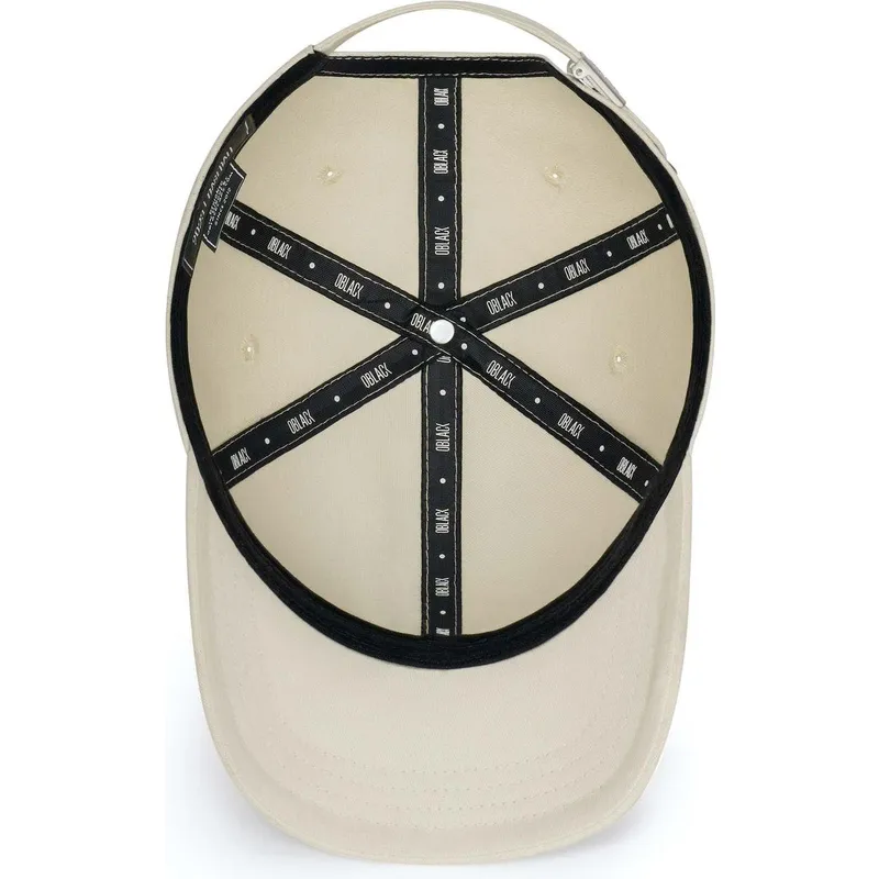 cap-izliekta-beige-adjustable-strap-no-oblack