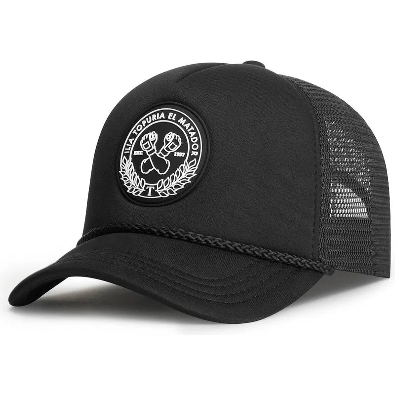 cepur-izliekta-truckeris-melns-snapback-classic-no-oblack