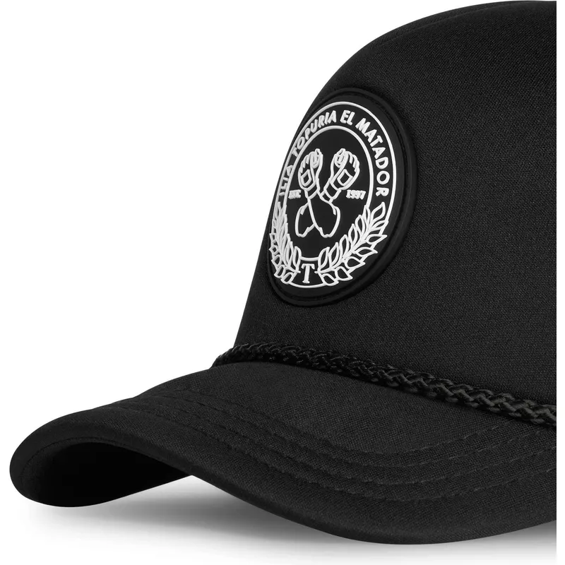 cepur-izliekta-truckeris-melns-snapback-classic-no-oblack