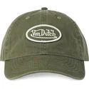 casquette-courbee-verte-ajustable-log-kak-von-dutch