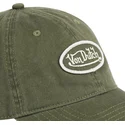 casquette-courbee-verte-ajustable-log-kak-von-dutch