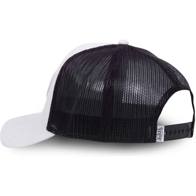 cepur-izliekta-truckeris-balts-snapback-pastel-whi-no-von-dutch