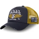 grau-gelbe-trucker-kappe-crew14-von-von-dutch