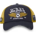 cap-izliekta-gray-snapback-no-von-dutch