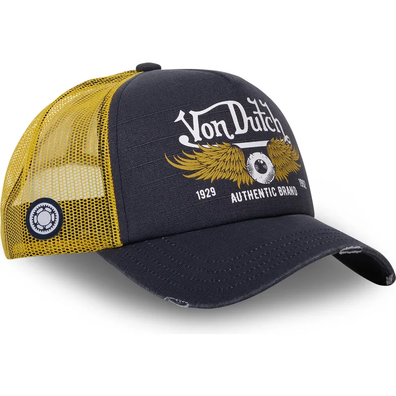 cap-izliekta-gray-snapback-no-von-dutch