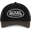 cepur-izliekta-soferis-melns-snapback-shiny-nr-no-von-dutch