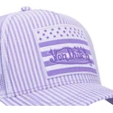 cepur-izliekta-truckeris-violets-snapback-flag-ll-no-von-dutch