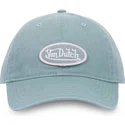 hellblaue-verstellbare-curved-cap-log-lgr-von-von-dutch