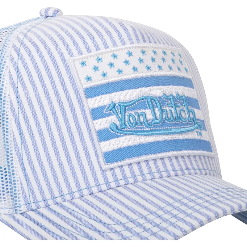cepur-izliekta-truckeris-zils-snapback-flag-c-no-von-dutch
