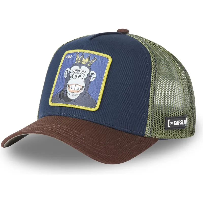 cepur-izliekta-truckeris-daudzkrasains-snapback-king-gor9-monkey-business-no-capslab