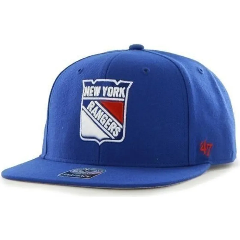 cap-plakana-blue-snapback-no-new-york-rangers-nhl-no-47-brand