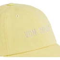 gelbe-verstellbare-curved-cap-lyel-von-von-dutch