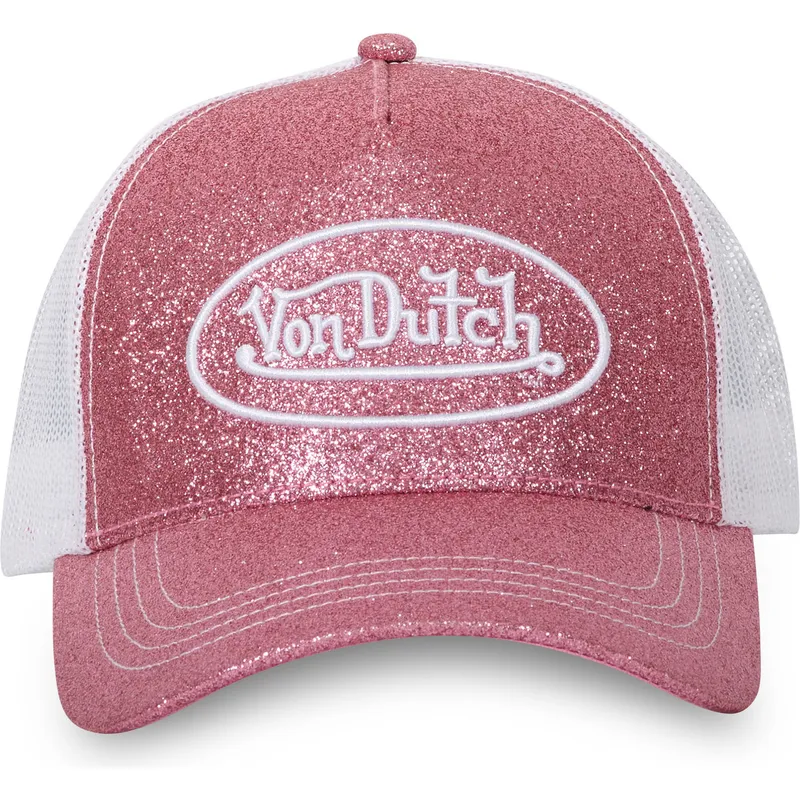 cepur-izliekta-soferis-roza-snapback-no-von-dutch
