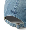 cepur-izliekta-zils-regulejams-classic-sport-denim-no-polo-ralph-lauren