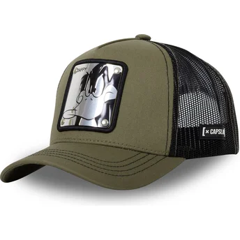 Cap izliekta green snapback Daffy Duck Looney Tunes no Capslab