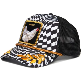 Cap izliekta black snapback The Farm no Goorin Bros.