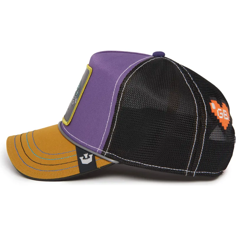 cepur-izliekta-truckeris-violets-snapback-boss-hammer-and-spike-insert-coin-vol2-the-farm-no-goorin-bros