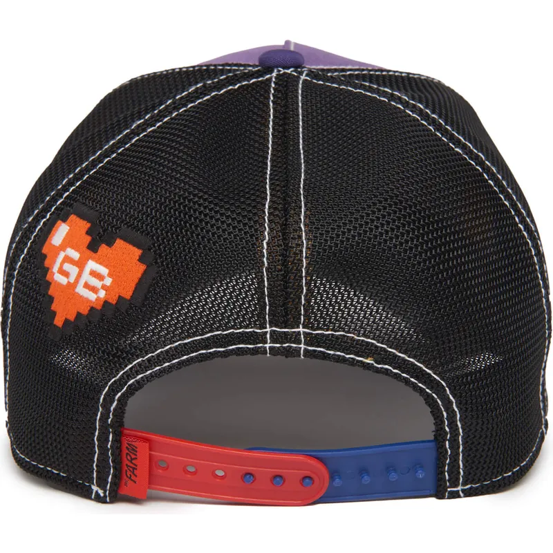 cepur-izliekta-truckeris-violets-snapback-boss-hammer-and-spike-insert-coin-vol2-the-farm-no-goorin-bros