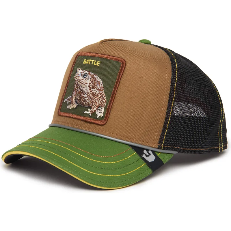 cepur-izliekta-truckeris-bruns-snapback-battle-rash-zits-and-pimple-insert-coin-vol2-the-farm-no-goorin-bros