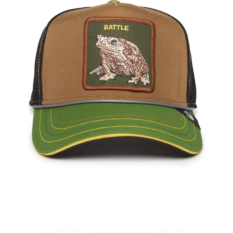 cepur-izliekta-truckeris-bruns-snapback-battle-rash-zits-and-pimple-insert-coin-vol2-the-farm-no-goorin-bros