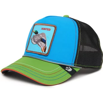 Goorin Bros. Duck Hunted Get the Zapper Insert Coin Vol.2 The Farm Blue, Green and Black Trucker Hat
