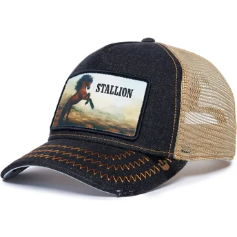 Cap izliekta black snapback The Farm no Goorin Bros.