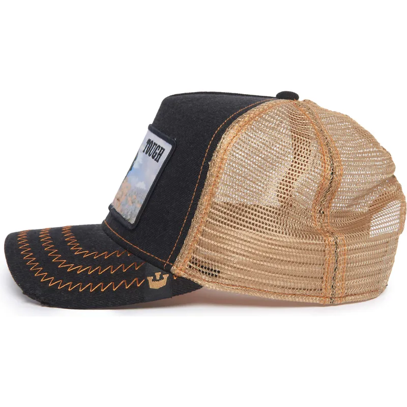 cepur-izliekta-soferis-melns-snapback-bufalo-tough-model-no-70u9h-rodeo-the-farm-the-farm-no-goorin-bros
