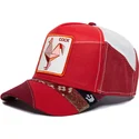 cepur-izliekta-soferis-sarkans-snapback-gallo-cock-courage-farmigami-the-farm-the-farm-no-goorin-bros