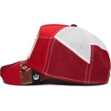 czerwona-czapka-trucker-z-kogutem-cock-courage-farmigami-the-farm-od-goorin-bros