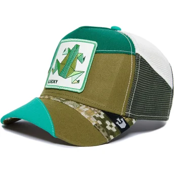 cepur-izliekta-truckeris-zals-snapback-lucky-good-luck-farmigami-the-farm-no-goorin-bros