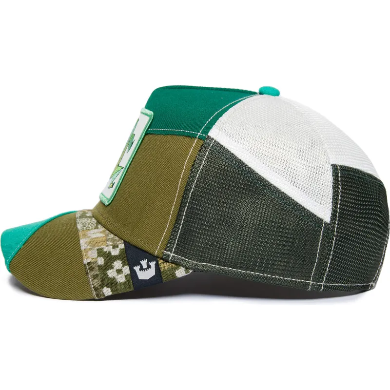 cepur-izliekta-truckeris-zals-snapback-lucky-good-luck-farmigami-the-farm-no-goorin-bros