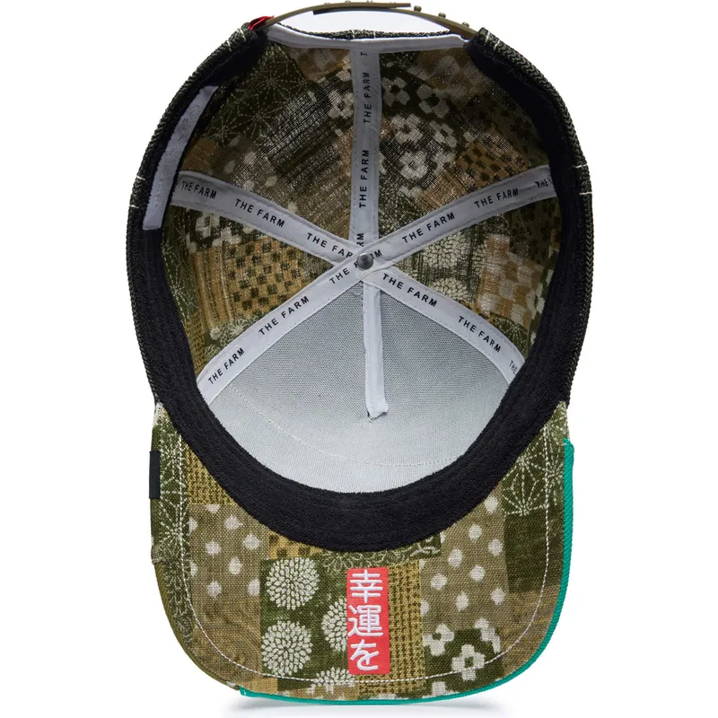 cepur-izliekta-truckeris-zals-snapback-lucky-good-luck-farmigami-the-farm-no-goorin-bros