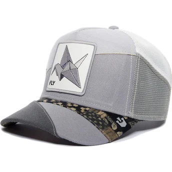 cepur-izliekta-truckeris-peleks-snapback-fly-loyal-farmigami-the-farm-no-goorin-bros