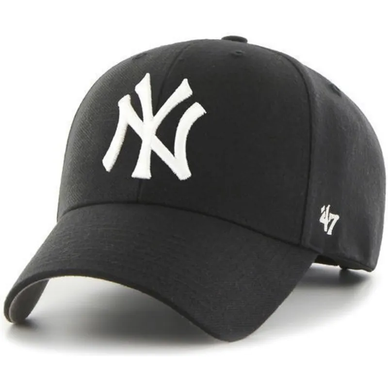 cap-izliekta-black-adjustable-strap-no-new-york-yankees-mlb-no-47-brand