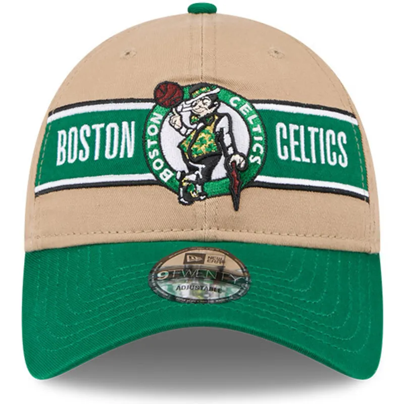 cepur-izliekta-bruns-regulejams-9twenty-draft-2024-no-boston-celtics-nba-no-new-era