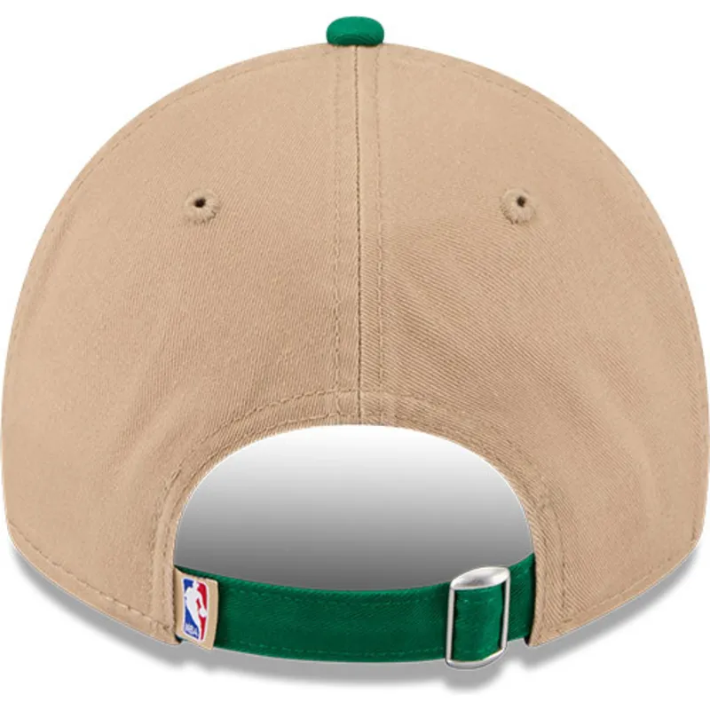 cepur-izliekta-bruns-regulejams-9twenty-draft-2024-no-boston-celtics-nba-no-new-era