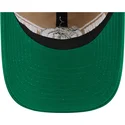 braune-und-grune-verstellbare-curved-cap-9twenty-draft-2024-der-boston-celtics-nba-von-new-era