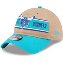 cepur-izliekta-bruns-regulejams-9twenty-draft-2024-no-charlotte-hornets-nba-no-new-era