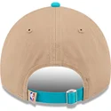 gorra-curva-marron-y-azul-ajustable-9twenty-draft-2024-de-charlotte-hornets-nba-de-new-era