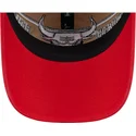 gorra-curva-marron-y-roja-ajustable-9twenty-draft-2024-de-chicago-bulls-nba-de-new-era