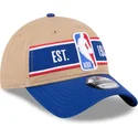 cepur-izliekta-bruns-regulejama-lente-9twenty-draft-2024-no-nba-no-new-era