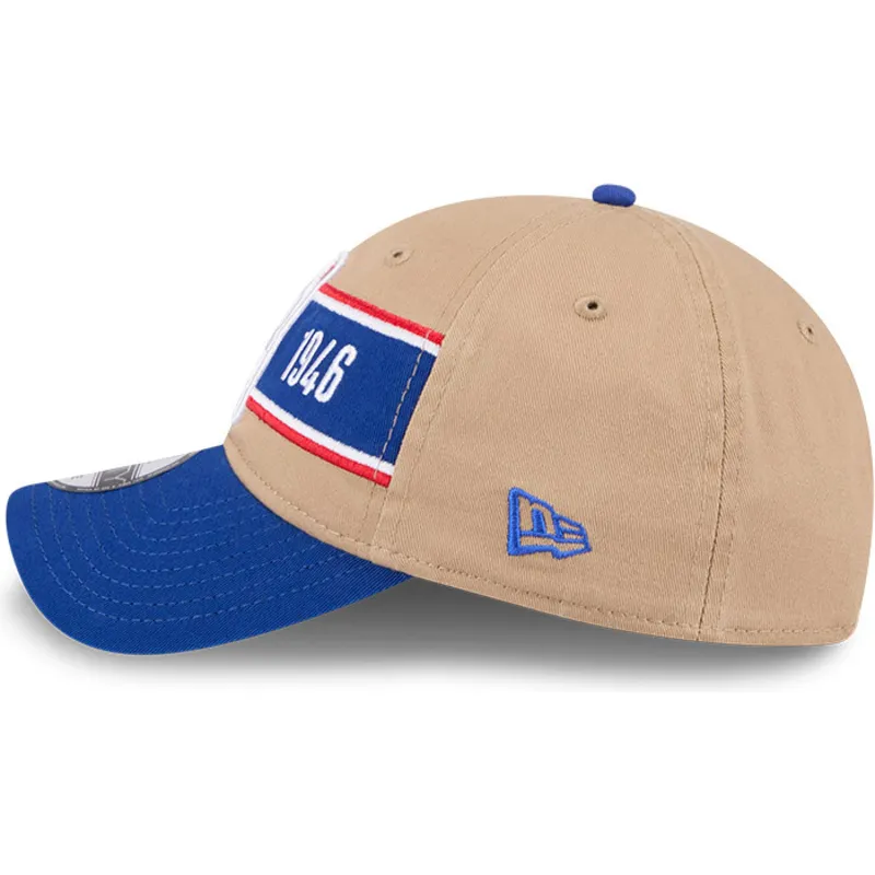 cap-izliekta-brown-adjustable-strap-9twenty-draft-2024-no-nba-no-new-era